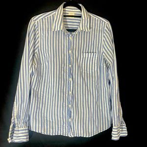 J.Crew Cotton Stripped Button Down